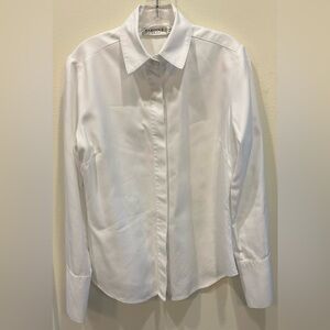 Farinaz Attitude - White Twill Blouse